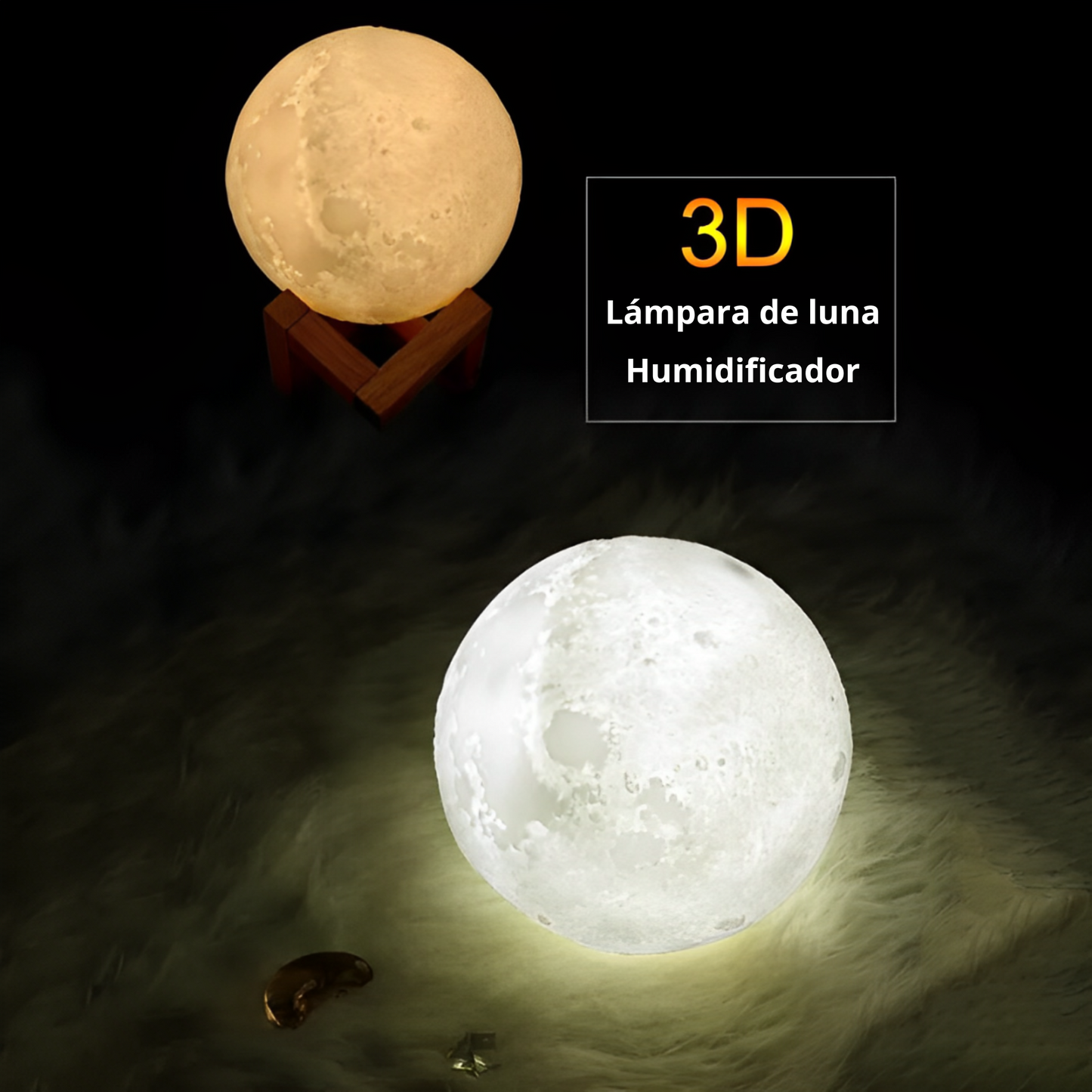 Humidificador Luna 3D