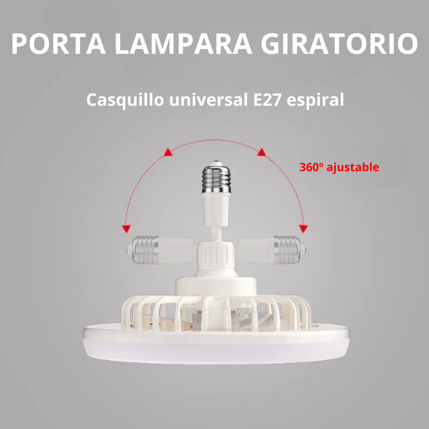 Ventilador con luz y aromatizante