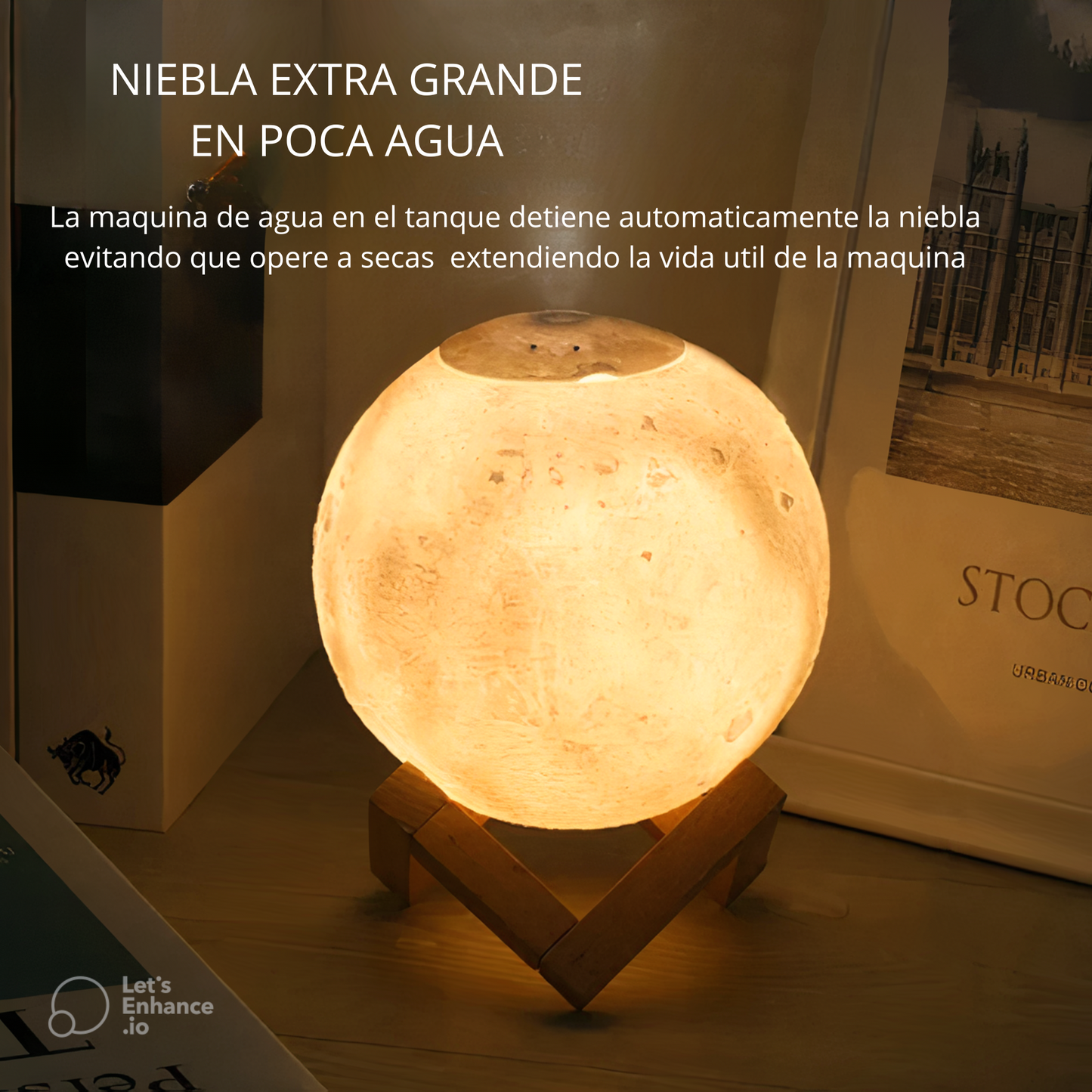 Humidificador Luna 3D